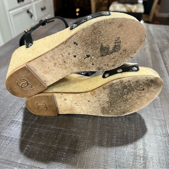 Chanel Black Women's Sandals - Picture 8 of 9